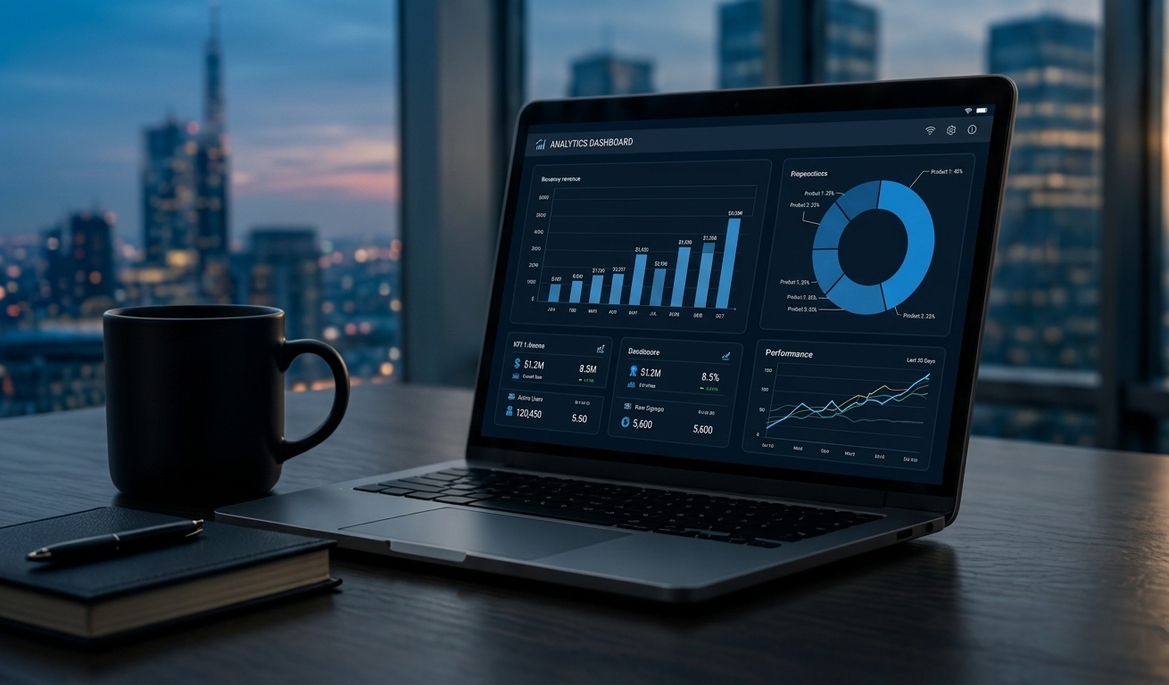 Growth dashboard analytics
